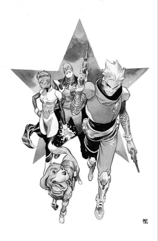 Dike Ruan Original Art The Ultimates #8 Cover