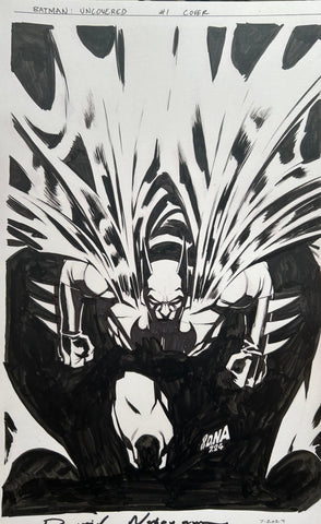 David Nakayama Original Art Batman: Uncovered #1 Cover