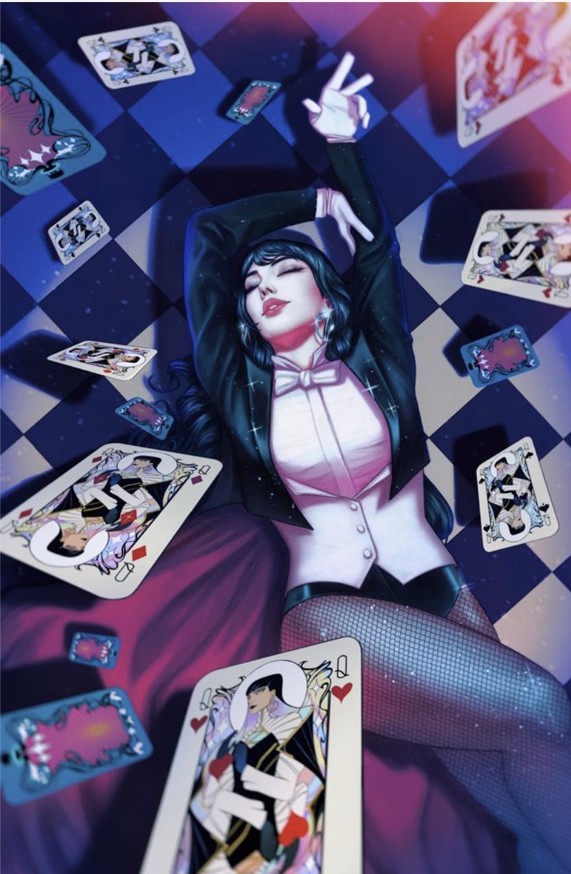 Nimit Malavia Original Art Zatanna #5 Cover