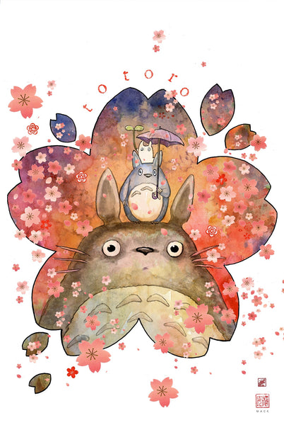 David Mack Studio Ghibli Collection: Totoro 12x18
