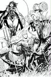 Serg Acuna Original Art DC X Sonic the Hedgehog: Metal Legion #5 Cover