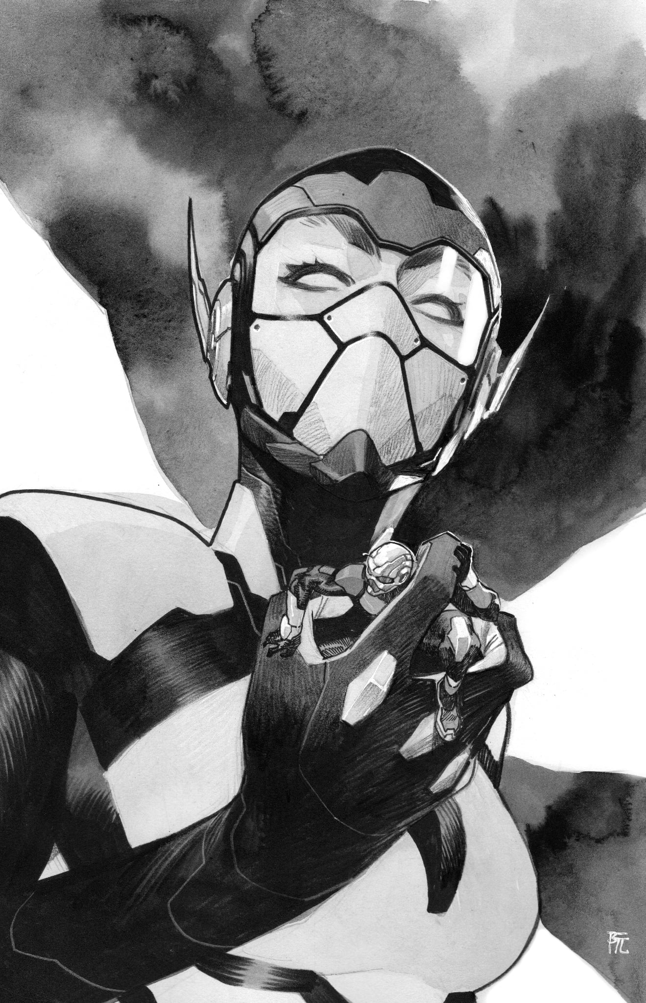 Dike Ruan Original Art The Ultimates #19 Cover