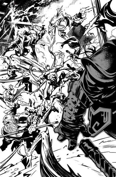 Francesco Manna Original Art Carnage #9 Page 4