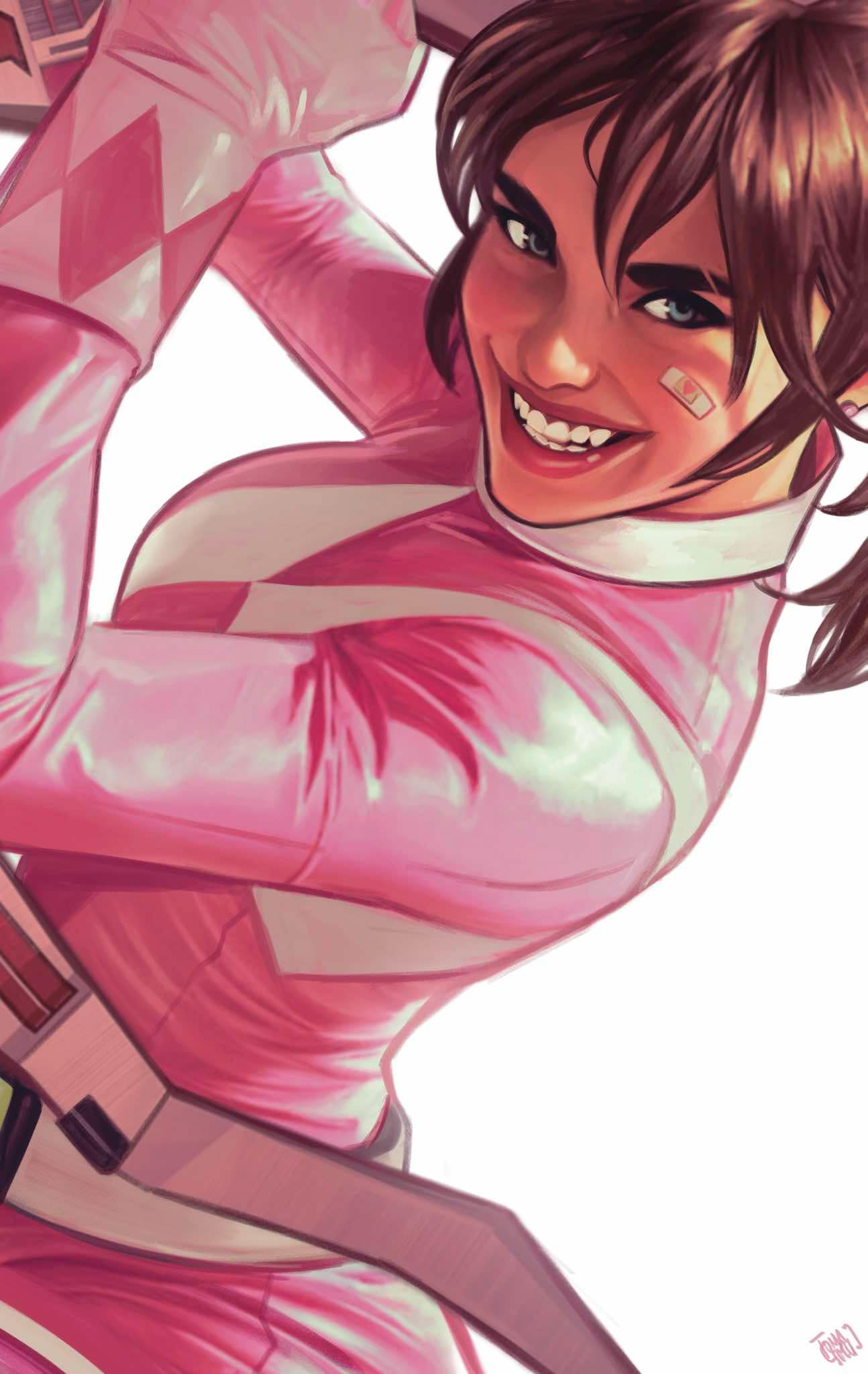 Francesco Tomaselli Original Art Power Rangers Prime #8 SDCC Cover
