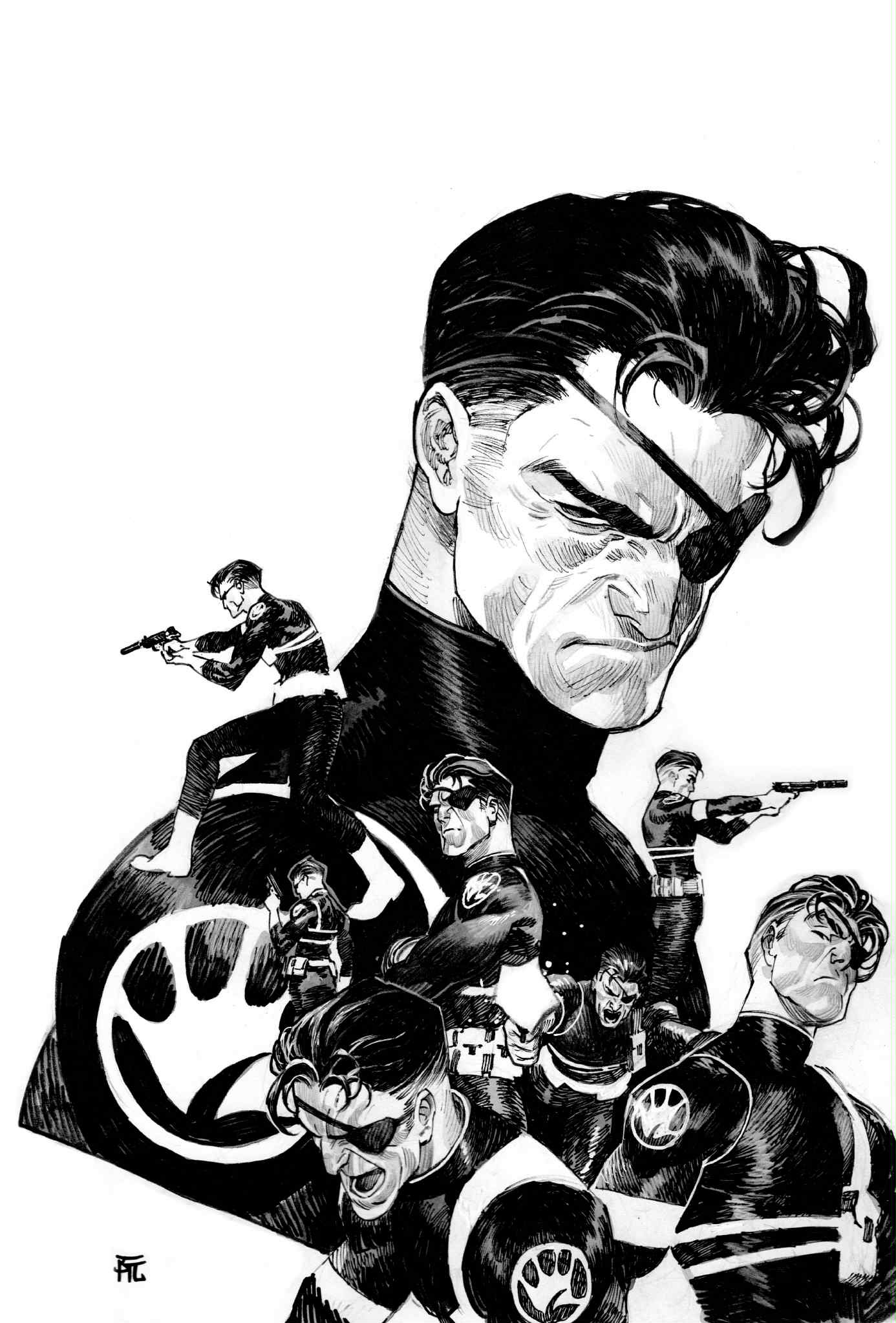 Dike Ruan Original Art The Ultimates #20 Cover