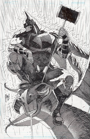 Guillem March Original Art Absolute Batman #14 Cover