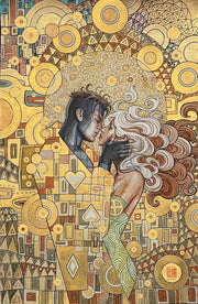 David Mack 'The Kiss' Rogue & Gambit 12x18" Limited Edition Giclee