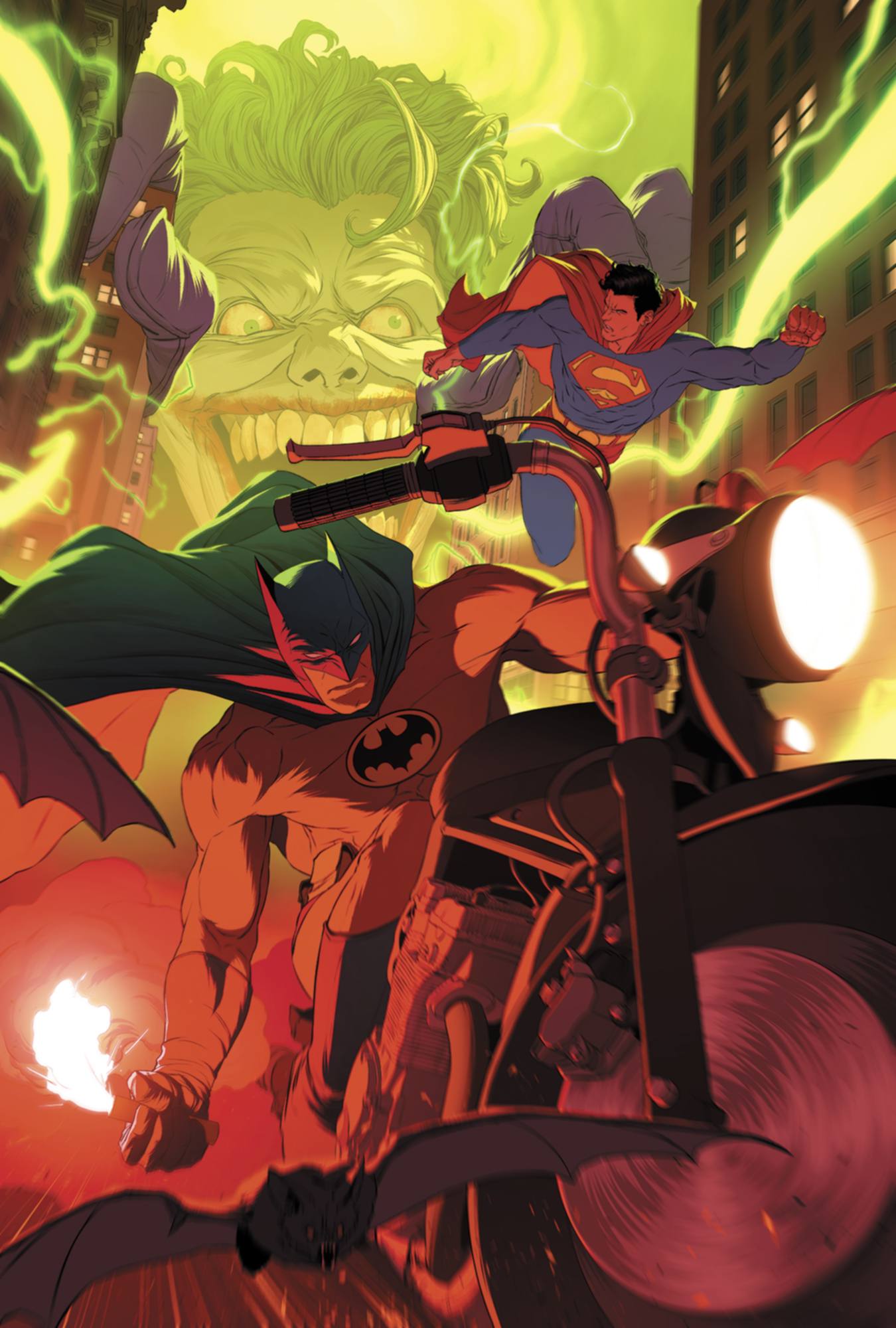 Mattia De Iulis Original Art Batman / Superman: World's Finest #51 Cover