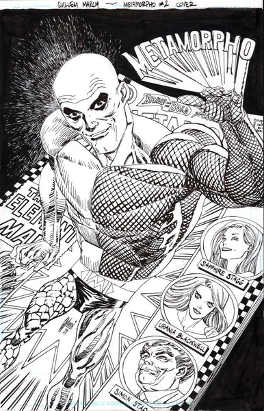 Guillem March Original Art Metamorpho #1 Cover