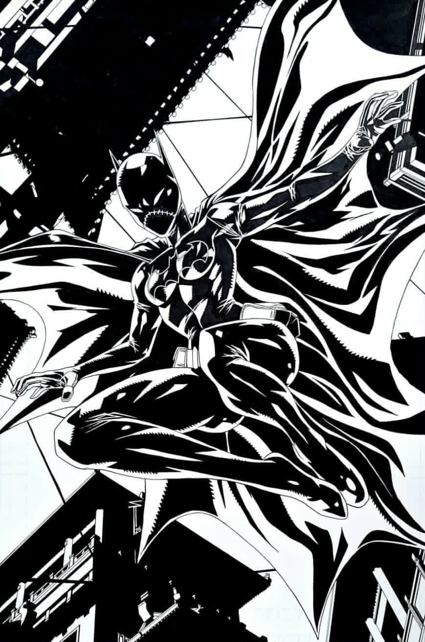 Serg Acuna Original Art Cassandra Cain Batgirl #19 Cover
