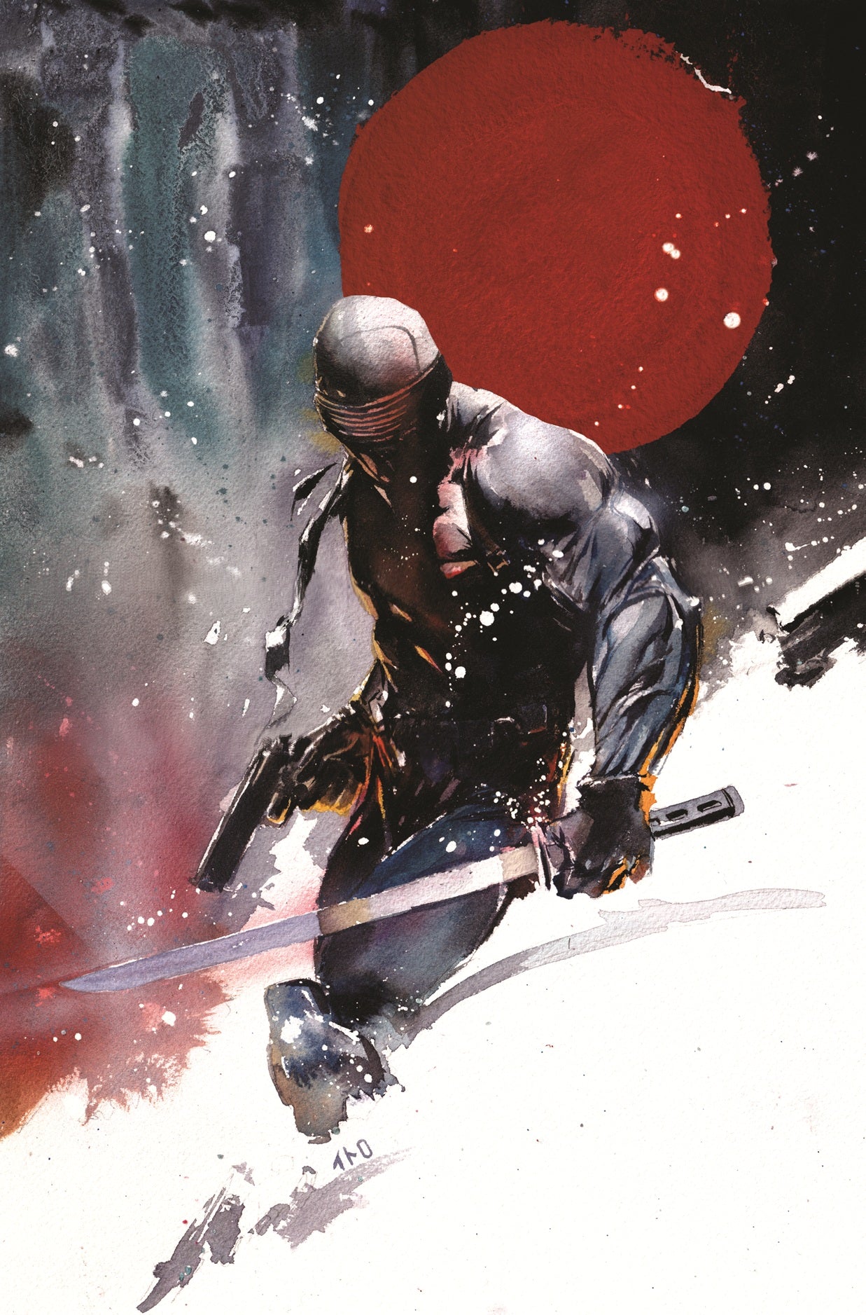 Ito Original Art G.I.Joe Arah #328 Cover