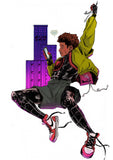 NYCC @ HOME SPECIAL OFFER Kelsey Ramsay Original Art Miles Morales Illustration