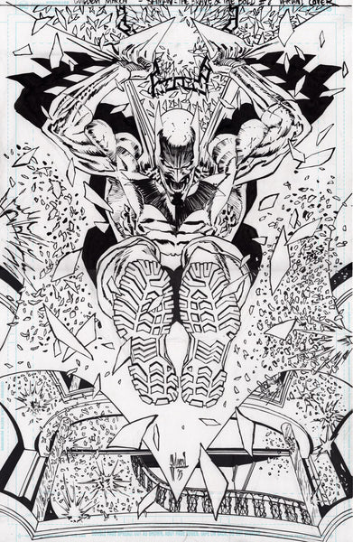 Guillem March Original Art Batman: The Brave and the Bold #8 Cover
