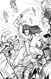 Nimit Malavia Original Art Laura Kinney: Sabertooth #2 Cover