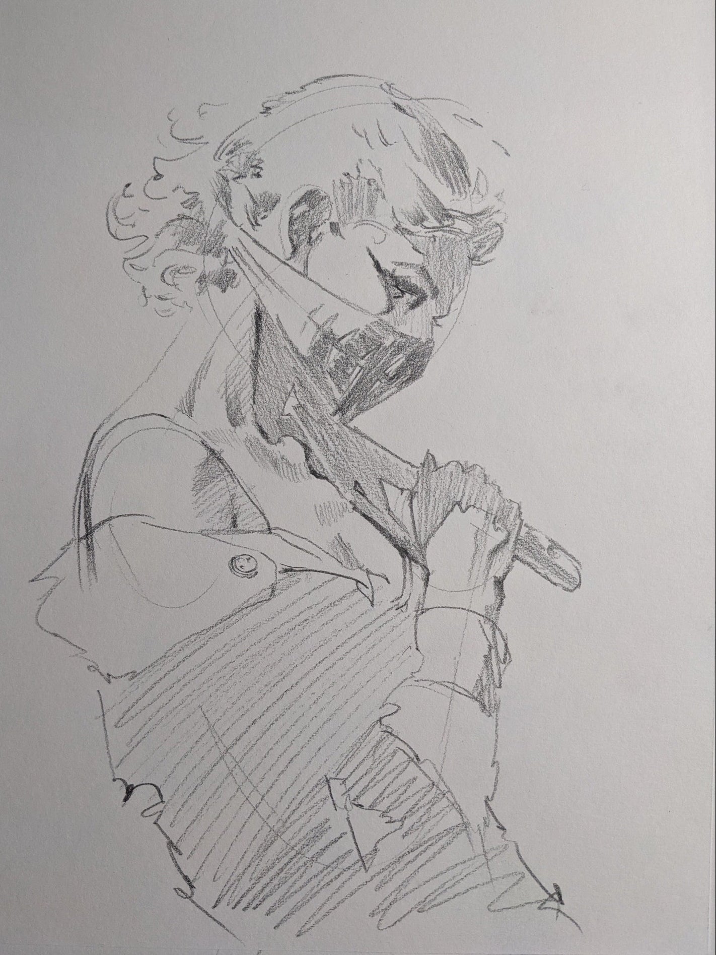 Ito Original Art Something is Killing the Children #46 Erica Slaughter Pencil Prelim