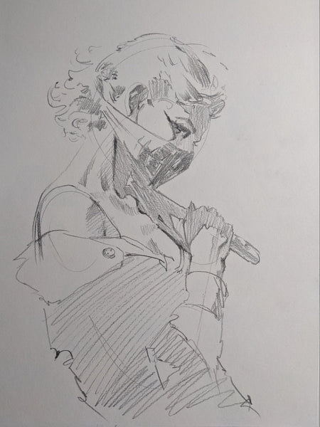 Ito Original Art Something is Killing the Children #46 Erica Slaughter Pencil Prelim