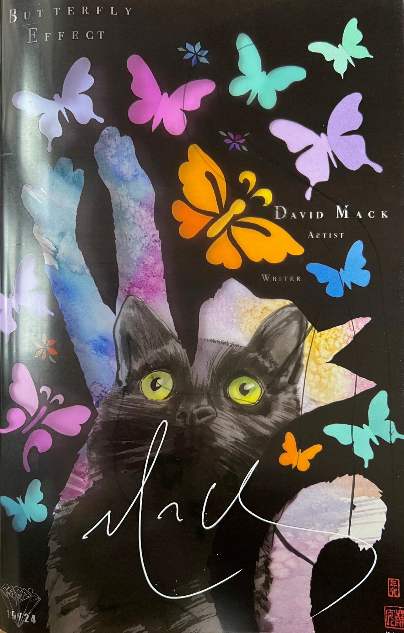 銅版画大作品　Butterfly　effect Butterfly Effect Remarqued & Signed by David Mack (Limited to 81