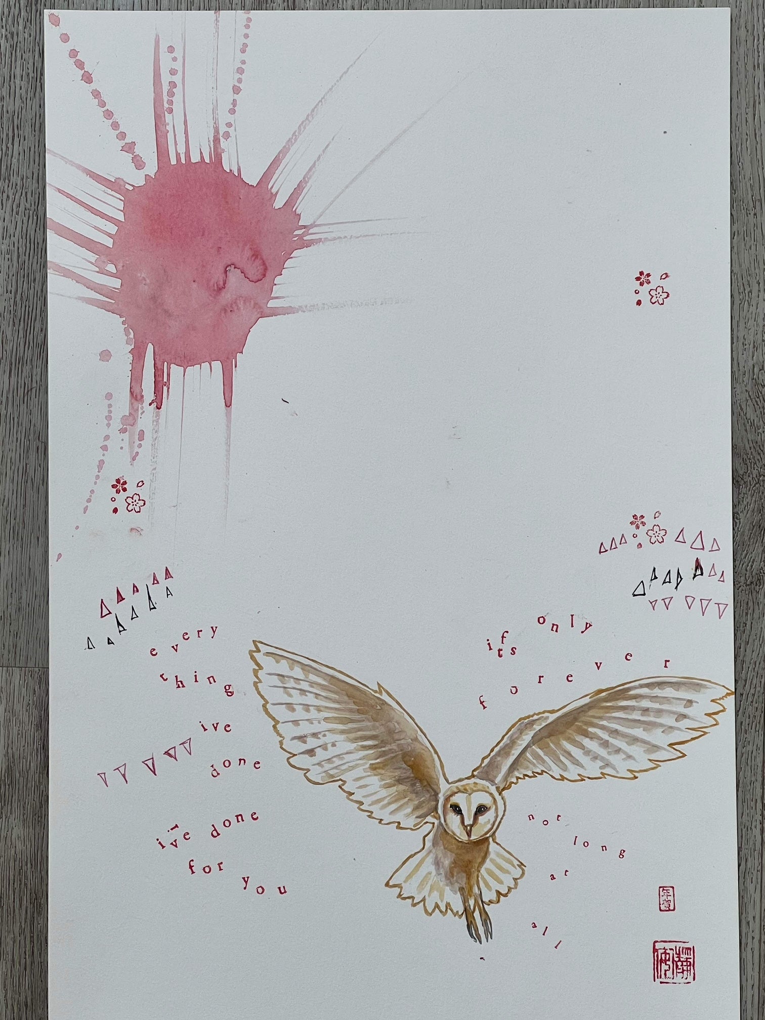 David Mack Original Art Jim Henson's Labyrinth #1 Cover