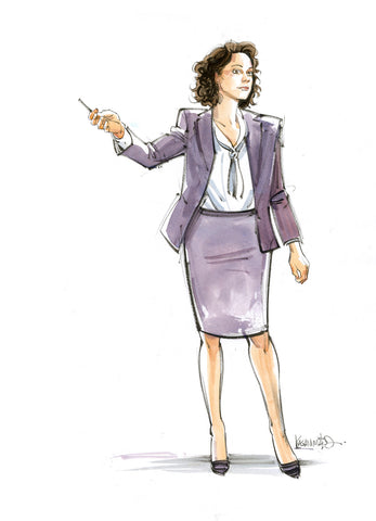 Kagan McLeod Original Art She-Hulk Jen Walters Concept Study