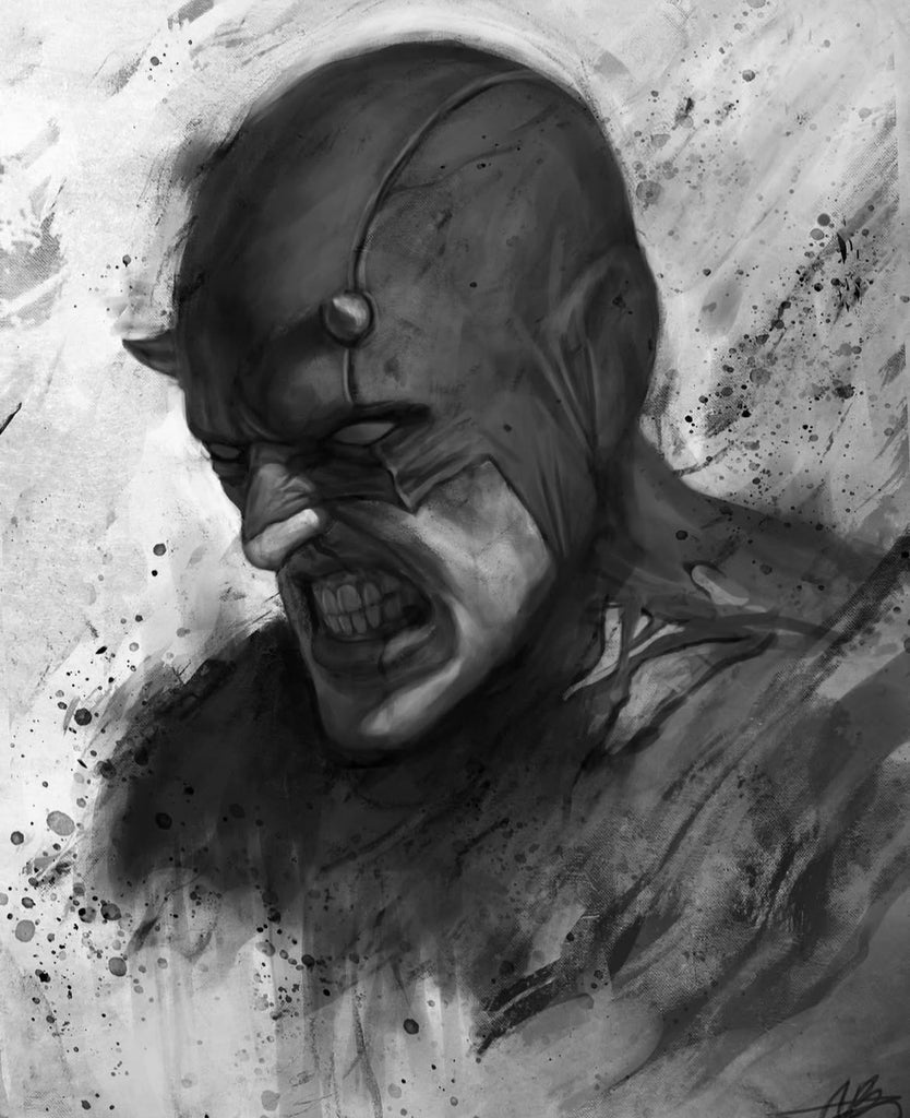 Aaron Bartling Original Art Daredevil Illustration 1 Comic Art