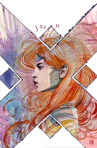 David Mack X-Men: Jean Grey 12x18" Limited Edition Giclee