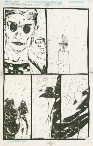 Kent Williams Original Art Wolverine: Killing (1993) Page 23