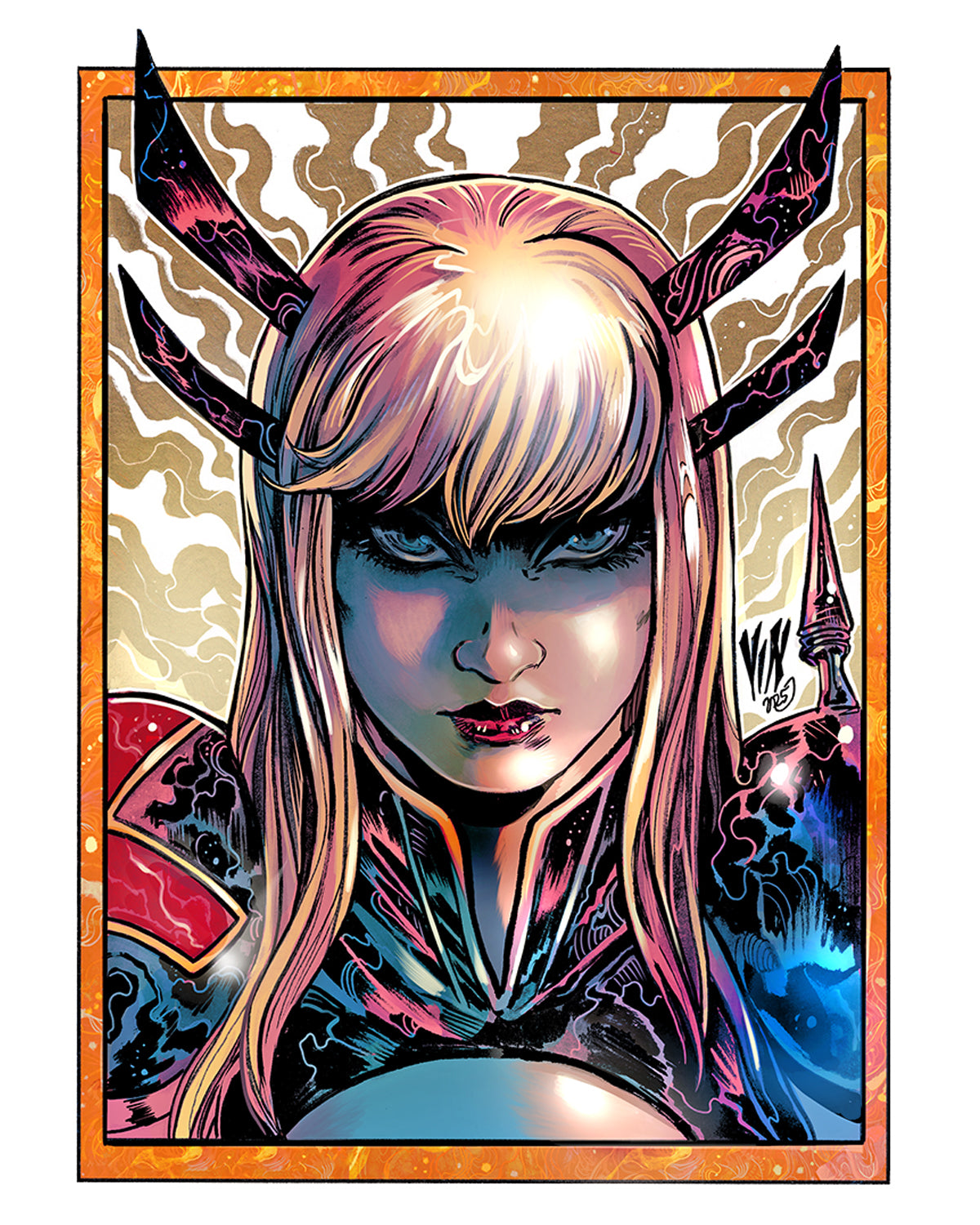 Vincenzo Riccardi Original Art Magik Illustration