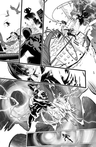 Francesco Manna Original Art Ultraman X Avengers #1 Page 12