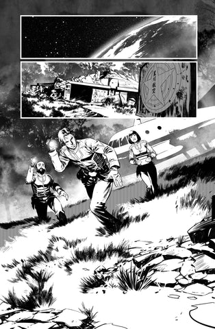 Francesco Manna Original Art Ultraman X Avengers #1 Page 6