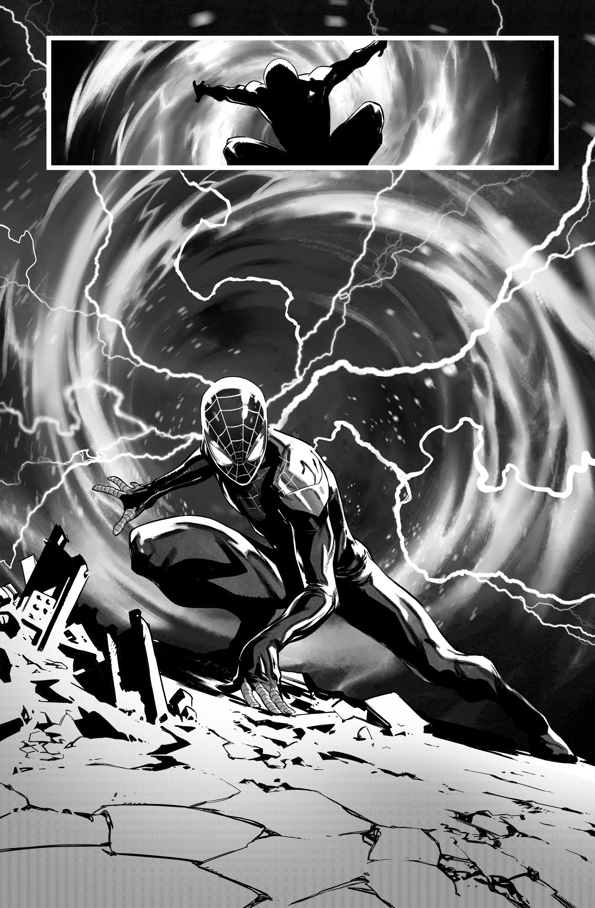 Francesco Manna Original Art Ultraman X Avengers #1 Page 8