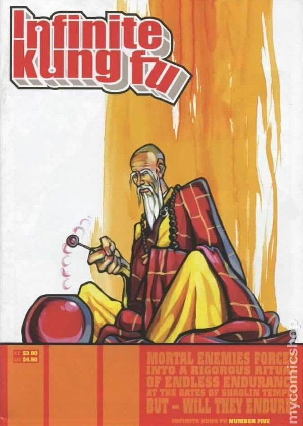 Kagan McLeod Original Art Infinite Kung Fu #5 Cover