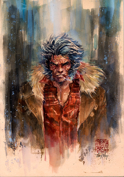 Tony Moy Original Art X-Men Collection: Wolverine Illustration