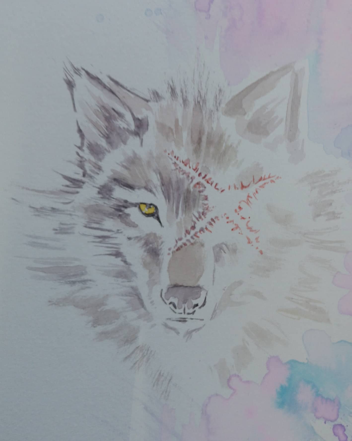 David Mack Original Art Demon Days: Mariko #1 Cover (Includes 3 Pieces- see images)