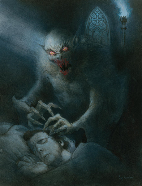 Casey Parsons Original Art Dracula Visions Published Art