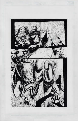 Gerardo Sandoval Original Art Amazing Spider-Man #19 Page 12