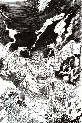 Guillem March Original Art Action Comics #985 Page 1