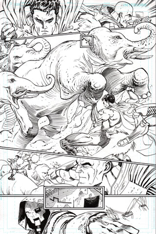 Guillem March Original Art Action Comics #985 Page 18