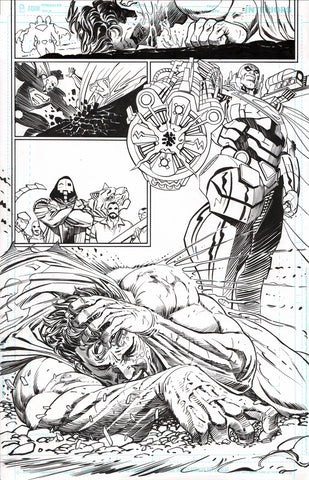 Guillem March Original Art Action Comics #986 Page 2