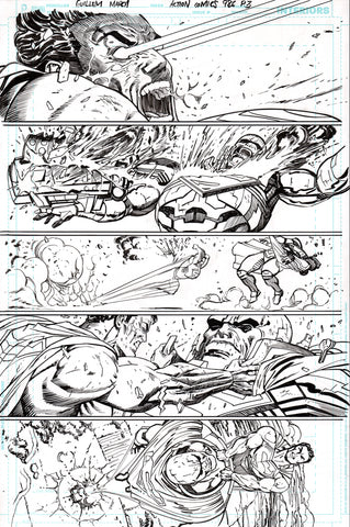 Guillem March Original Art Action Comics #986 Page 3