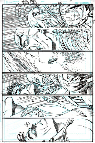 Guillem March Original Art Action Comics #986 Page 9