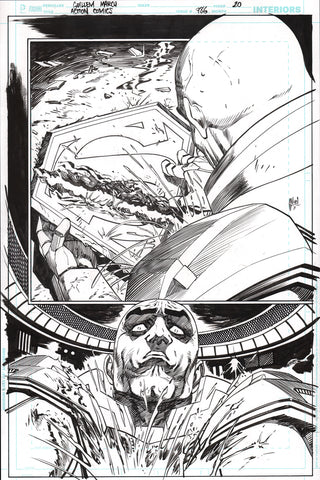 Guillem March Original Art Action Comics #986 Page 20