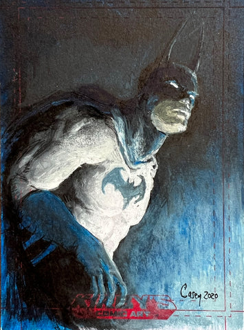 Casey Parsons Original Art Batman Sketch Card