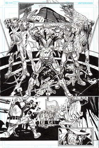 Guillem March Original Art Batman #87 Page 6
