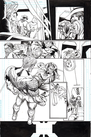 Guillem March Original Art Batman #87 Page 19
