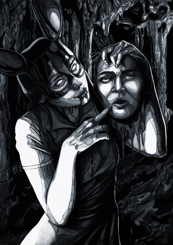 Bunny Mask #2 BCC Exclusive 50 LTD Metal Virgin Cover by Ingrid Gala