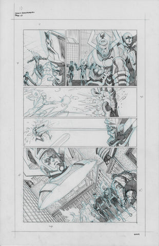 Gerardo Sandoval Original Art Cosmic Ghost Rider Destroys Marvel History #1 Page 10