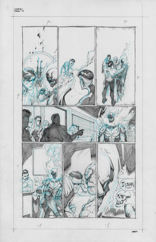 Gerardo Sandoval Original Art Cosmic Ghost Rider Destroys Marvel History #1 Page 18