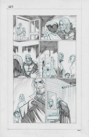Gerardo Sandoval Original Art Cosmic Ghost Rider Destroys Marvel History #1 Page 19