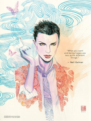 David Mack & Neil Gaiman Neverwear Official Desire 12x16" Limited(02)