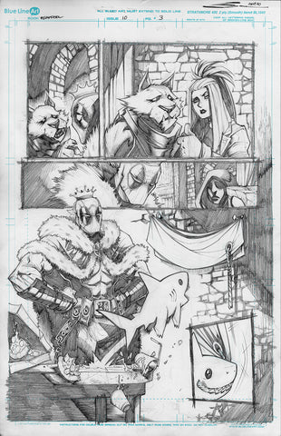 Gerardo Sandoval Original Art Deadpool #10 Page 3